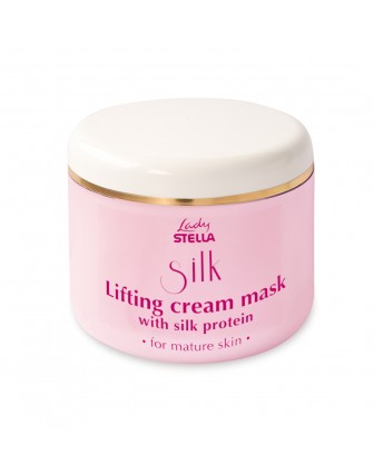 LADY STELLA Silk masca faciala de umplere cu extract de proteine ​​de mătase pentru ten matur 200 ml